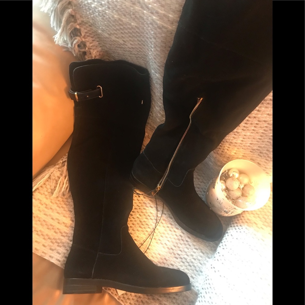 Merona Over the Knee Micro Suede Boots NWT